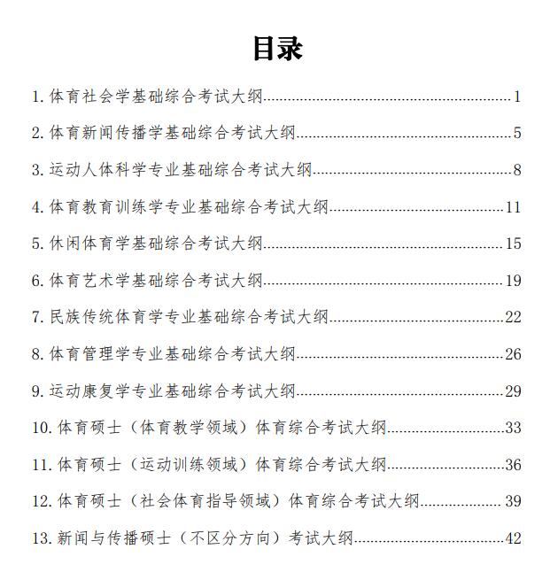 沈阳体育学院2022年考研自命题考试大纲.jpg 沈阳体育学院2022年考研自命题考试大纲.jpg