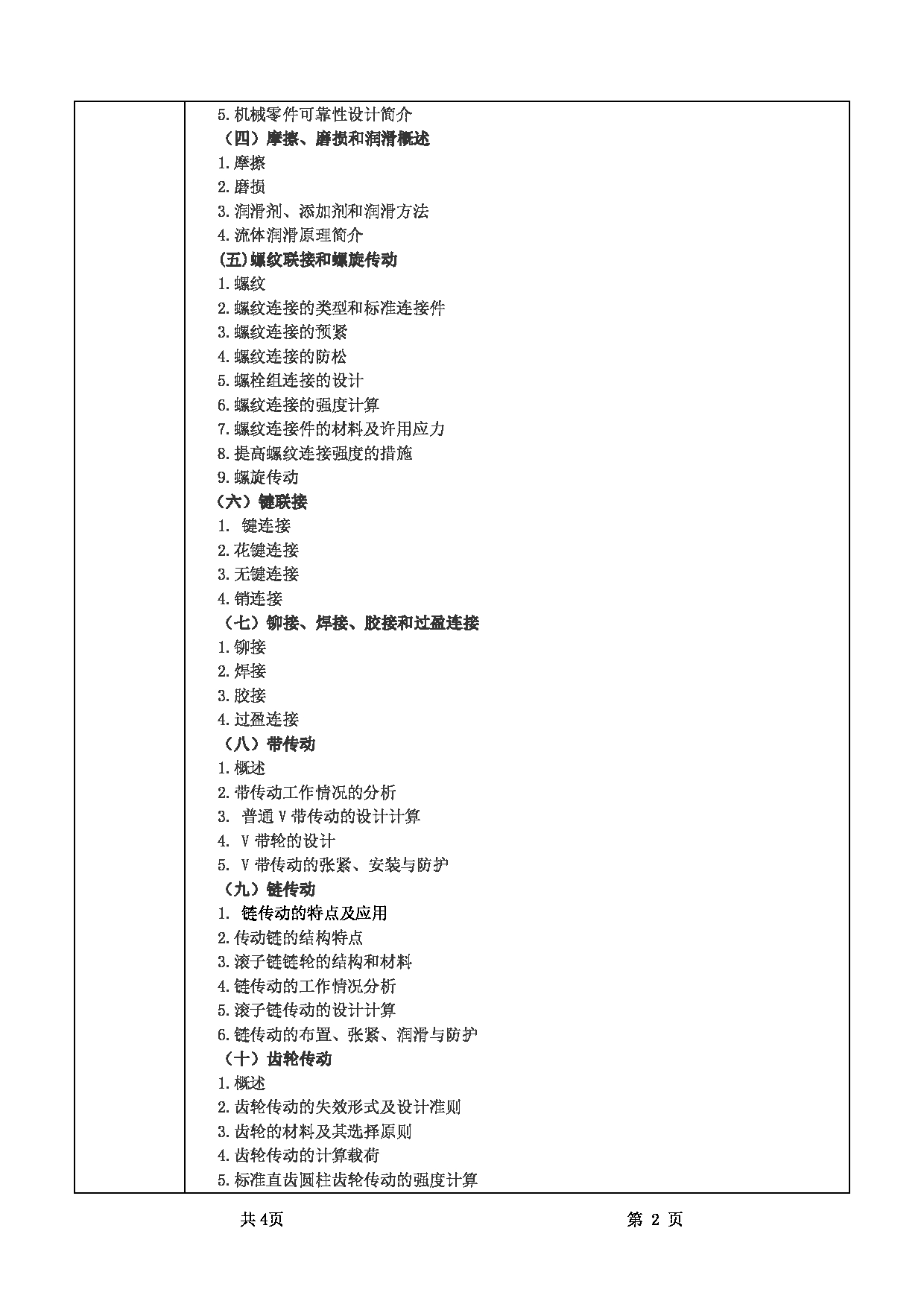 2022考研大纲:甘肃农业大学2022年考研初试科目 341-《农业综合知识三》(“机械设计”部分)考试大纲 考试大纲第2页 2022考研大纲:甘肃农业大学2022年考研初试科目 341-《农业综合知识三》(“机械设计”部分)考试大纲 考试大纲第2页