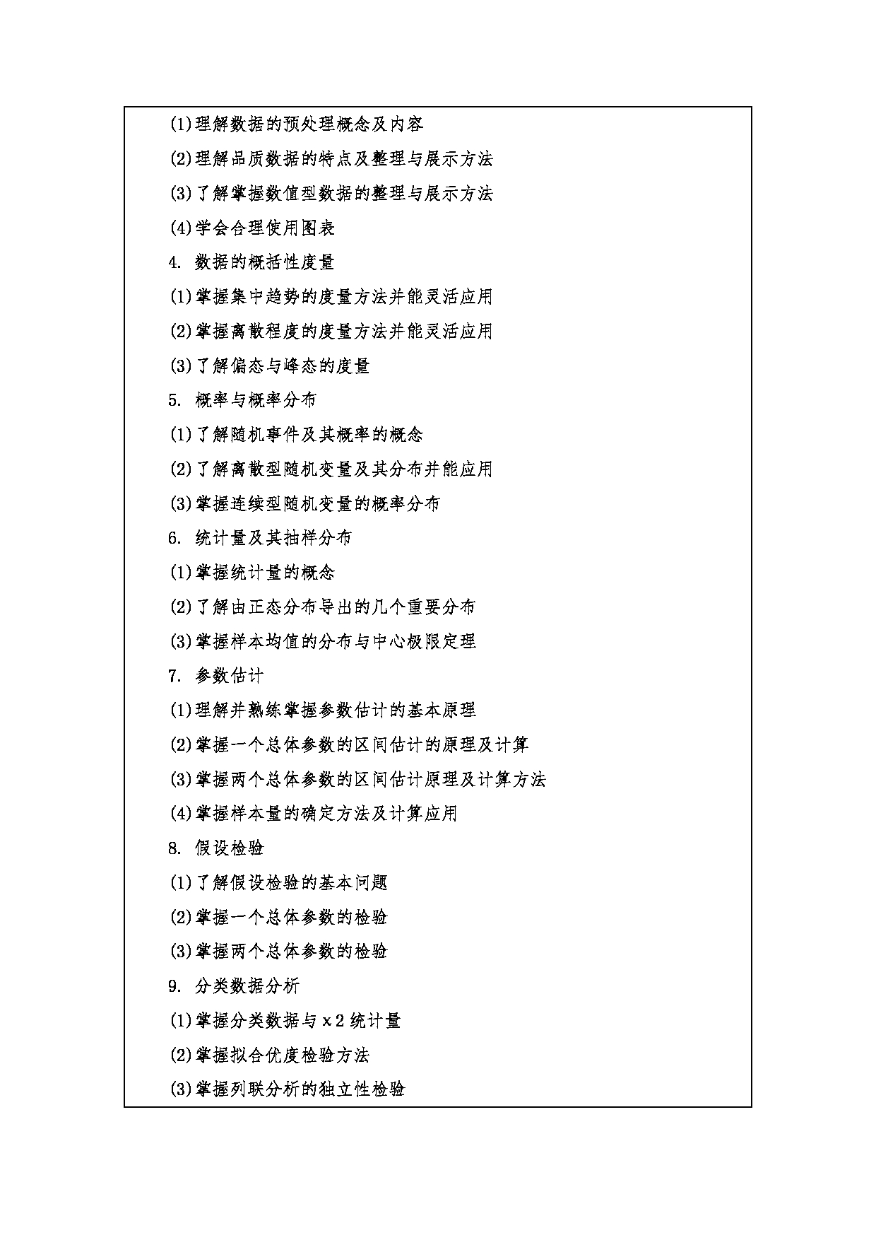 2023考研大纲：西安财经大学2023年考研 025200应用统计硕士硕士初试 考试大纲第2页