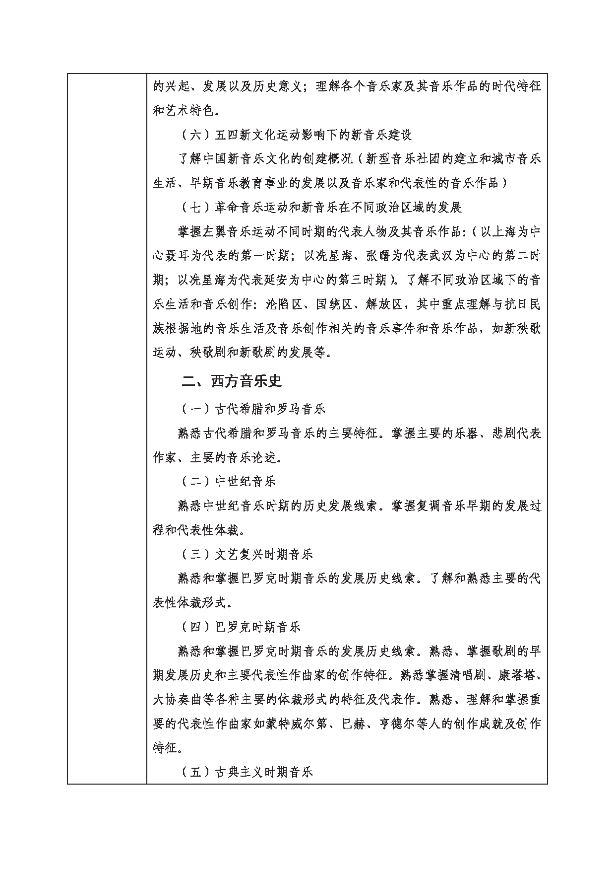 2023考研大纲：西南科技大学2023年考研自命题科目 621 中西音乐史 考试大纲第2页