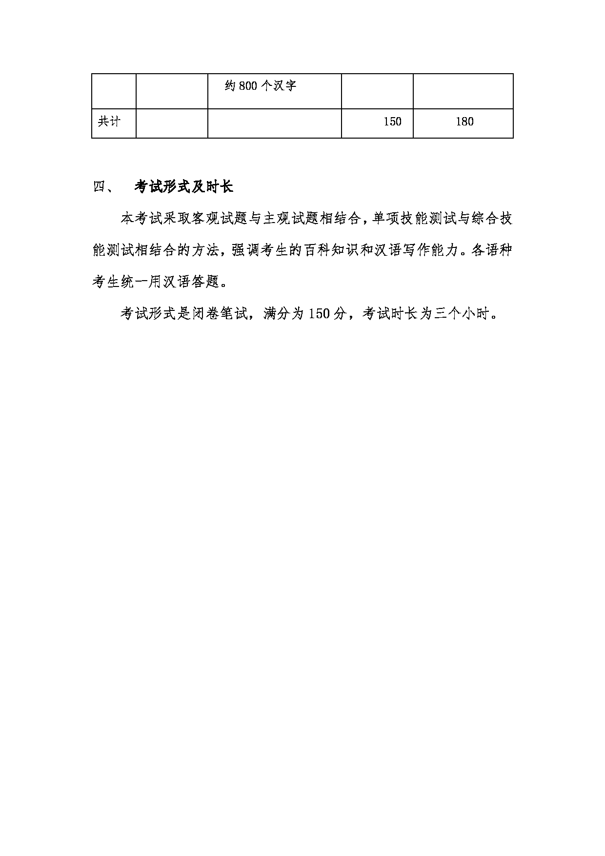 2024考研大纲：中国传媒大学2024年考研自命题科目 448汉语写作与百科知识 考试大纲第3页