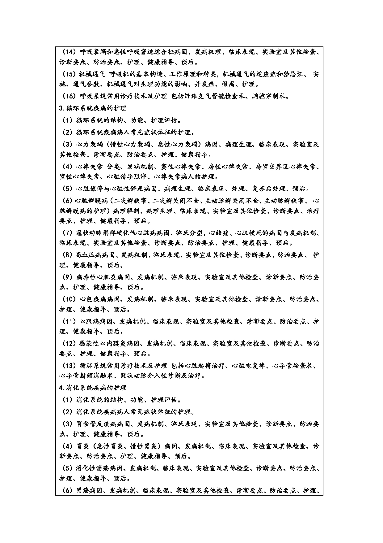 2024考研大纲：常州大学2024年考研自命题科目 308 护理综合 考试大纲第4页